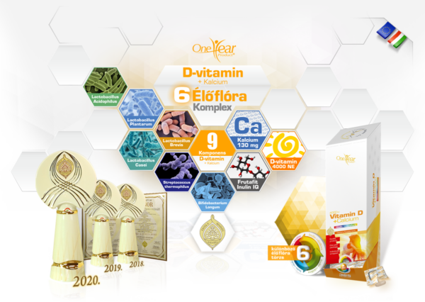 D-vitamin 4000 NE + Kalcium
