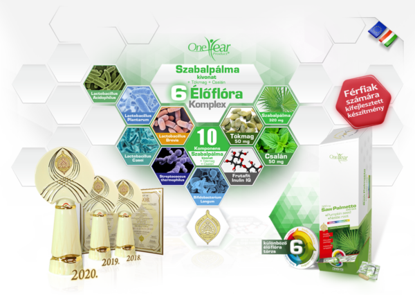 Szabalpálma 320 mg + Tökmag + Csalán